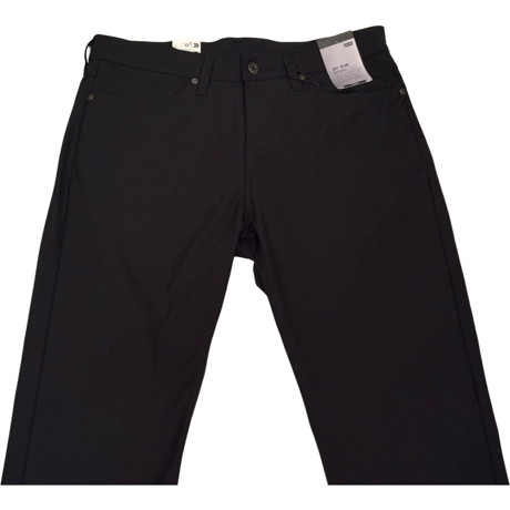 新品　US LEVI'S 511 SLIM TECH 5POCKET PANTS BLACK