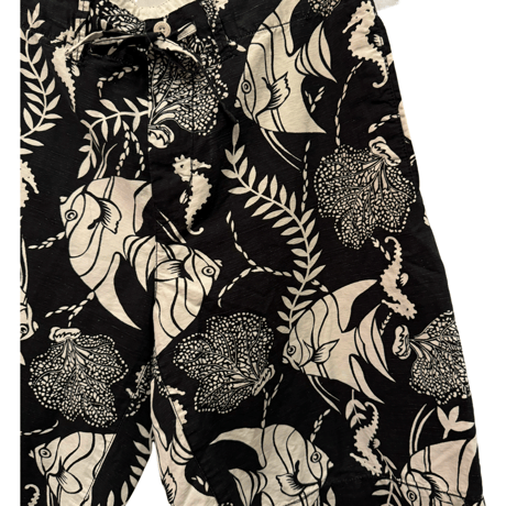 USED POLO RALPH LAUREN SILK LINEN SHORTS