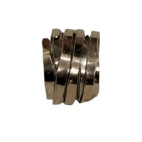 新品　NEW STERLING SILVER  STRAP RING #1