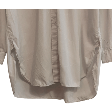 VINTAGE/ANTIQUE (USED) WHITE LONG TAIL BANDCOLLAR SHIRTS