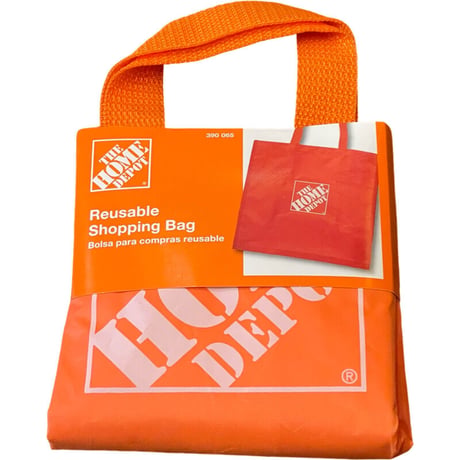 新品 NEW ”THE HOME DEPOT”REUSABLE  SHOPPING BAG