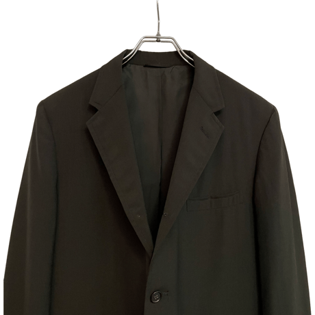 VINTAGE/ANTIQUE (USED) 60s BLACK SACKCOAT