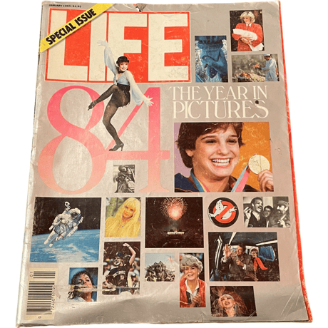 VINTAGE BOOK (USED)  LIFE MAGAZINE 1985 JAN
