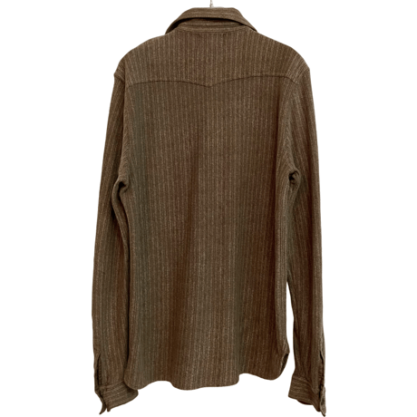 USED RRL STRIPE WORK SHIRTS