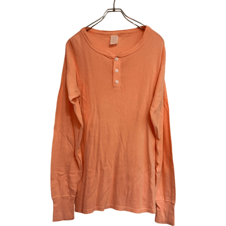 USED  HENLEY NECK SHIRTS MADE IN USA