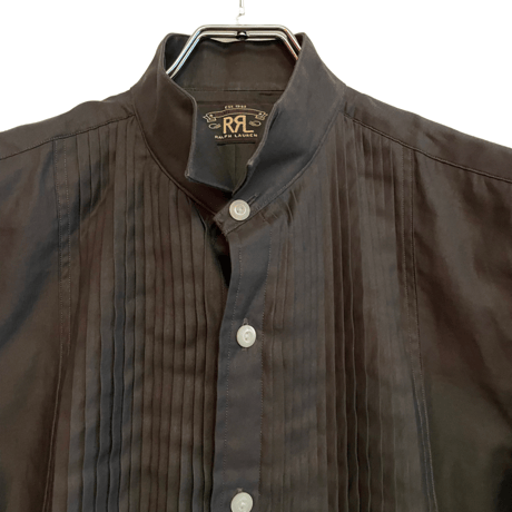 新品 DOUBLE RL ”BLACK” DRESS SHIRTS (OUTLET品)
