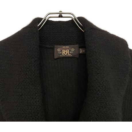 USED RRL ”BLACK SHAWL COLLAR” CARDIGAN  WOOL×CASHMERE MADE IN ITALY SIZE M