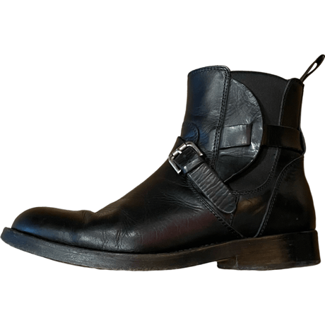 USED Ralph Lauren PURPLE LABEL PULL-ON BOOTS