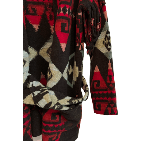 USED POLO RALPH LAUREN   NAITIVE HOOD CARDIGAN