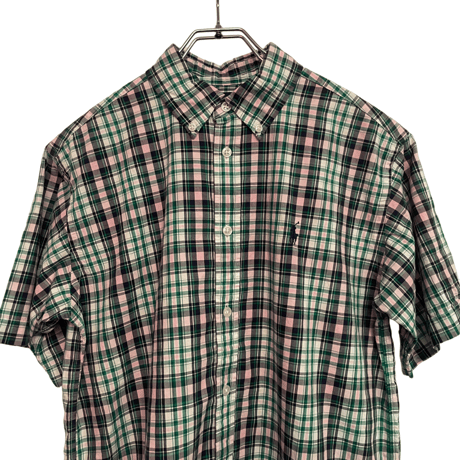 新品 POLO RALPH LAUREN S/S  B.D PLAID CHECK SHIRTS