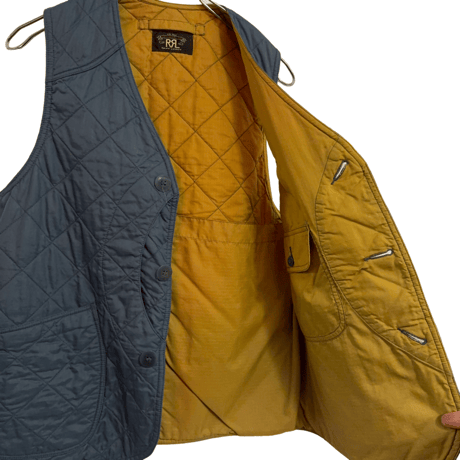 USED   DOUBLE RL QUILTING VEST