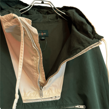 USED  JCREW 2TONE COTTON ANORACK