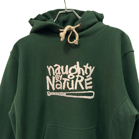 新品　CHAMPION REVERSWEAVE HOODIE  "NAUGHTY BY NATURE"