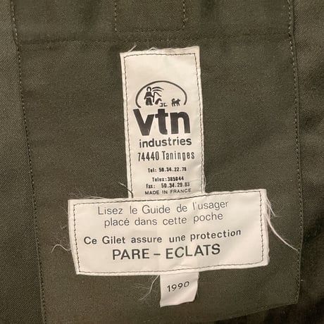 DEAD STOCK FRENCH MILITARY TACTICAL VEST