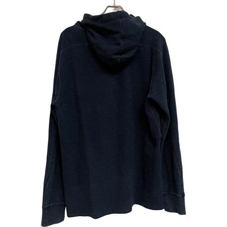 USED DOUBLE RL THERMAL HOODIE "INDIGO DYE"