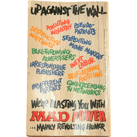 VINTAGE BOOK (USED) MAD MAGAZINE 1970 OCT