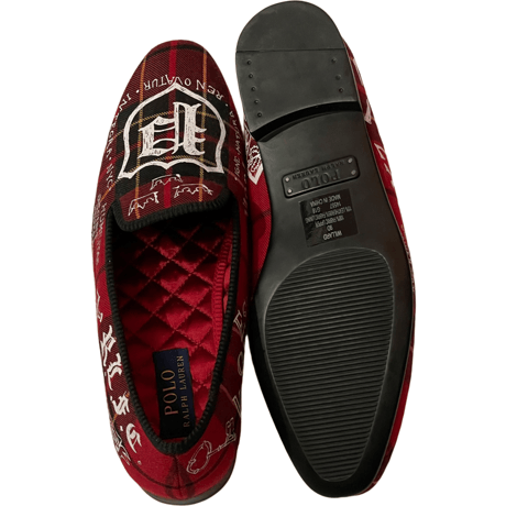 新品　POLO RALPH LAUREN TARTAN CHECK  SLIPON