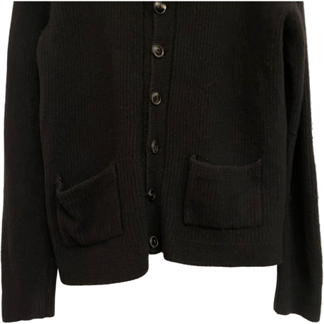 USED RRL ”BLACK SHAWL COLLAR” CARDIGAN  WOOL×CASHMERE MADE IN ITALY SIZE M