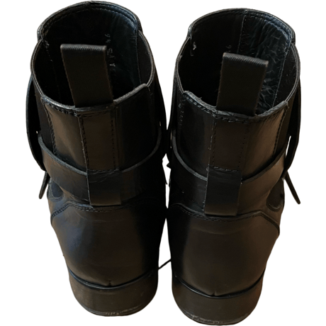 USED Ralph Lauren PURPLE LABEL PULL-ON BOOTS