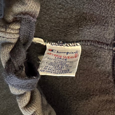USED 90s CHAMPION REVERSWEAVE ”BLACK” CUT OFF PANTS