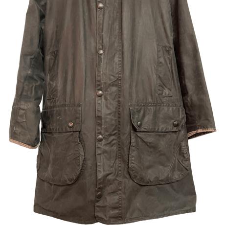 USED 80s  BARBOUR BORDER