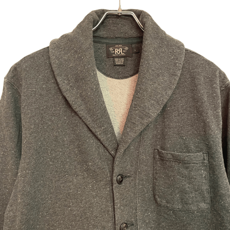 USED   DOUBLE RL SHAWL COLOR SWEAT SHIRTS