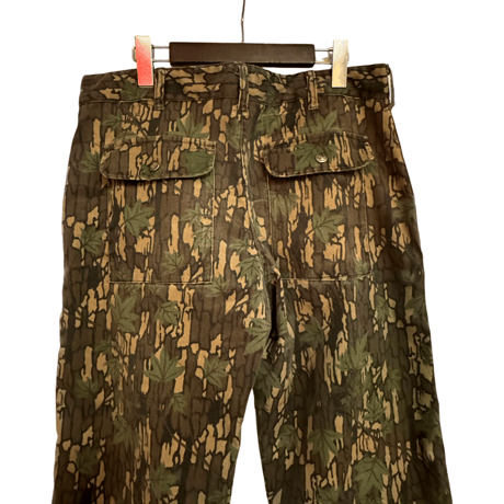 USED  HUNTING TROUSER TREBARK CAMO×HEAVY NYLON