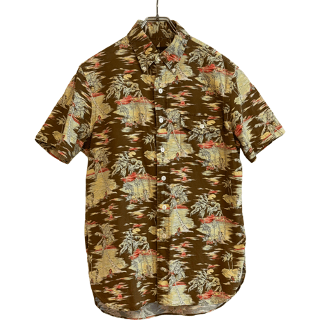 USED POLO RALPH LAUREN BUTTON DOWN S/S HAWAIIAN OXFORD SHIRTS