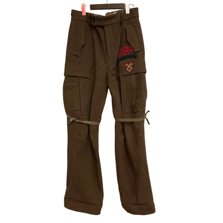 DEAD STOCK POLO RUGBY WOOL FIELD PANTS
