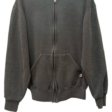 USED 90S RUSSELL ATHELETIC FUUZIP HOODIE