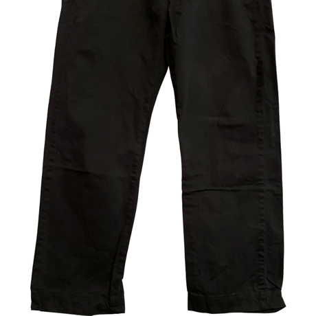 USED DOUBLE RL OFFICERS CHINO TROUSER BLACK