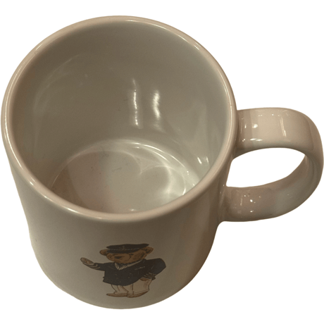 DEAD STOCK Polo Ralph Lauren MUG CAP　1998  "CAPTAIN　BEAR  MUG”
