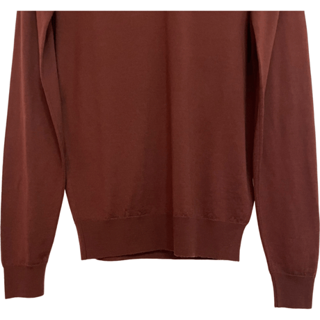 新品　JOHN SMEDLEY VNECK KNIT  100% MERINO WOOL  "MADE IN ENGLAND"