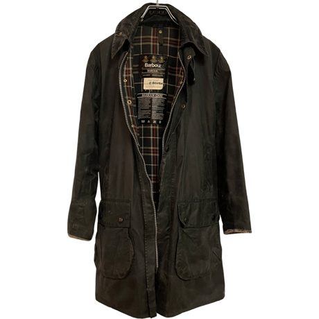 USED 80s  BARBOUR BORDER