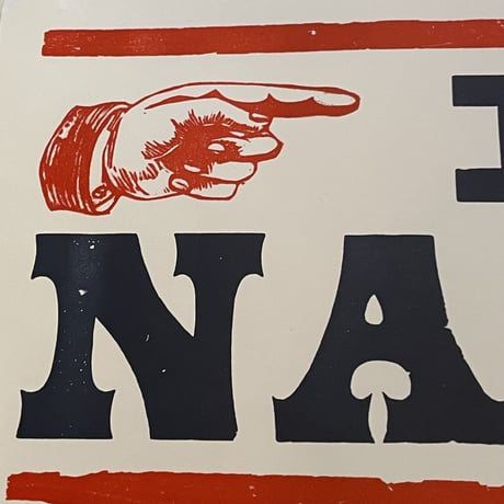 新品　 HATCH SHOW PRINT POSTER ”I LOVE NASHVILLE”  MADE IN USA