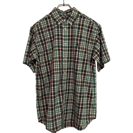 新品 POLO RALPH LAUREN S/S  B.D PLAID CHECK SHIRTS