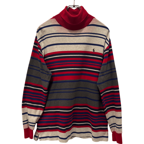 USED  POLO RALPH LAUREN TURTLE NECK KNIT SHIRTS MADE IN USA