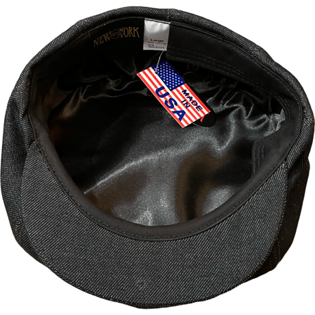 新品　NEW YORK HAT DENIM NEWS BOY  CASQUETTE  MADE IN USA