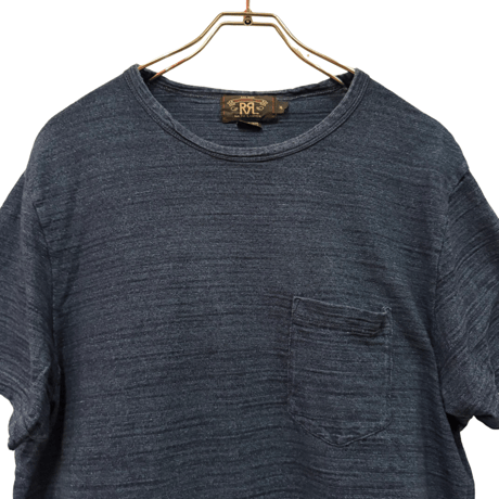 USED RRL INDIGO SLUB TSHIRTS
