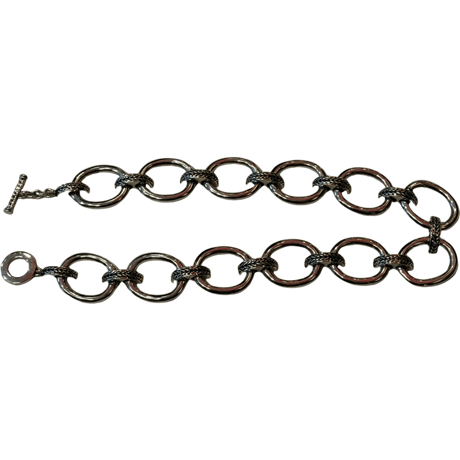 USED LAUREN  RALPH LAUREN CHAIN NECKLACE/DOUBLE  BRACELET