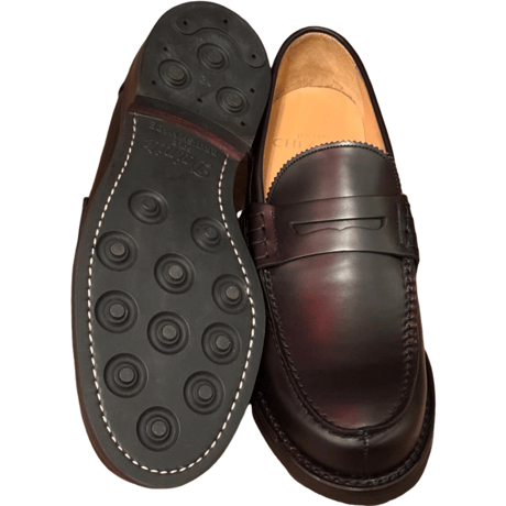 新品　 JOSEPH CHEANY&SONS  DORKING II LOAFER"BLACK”