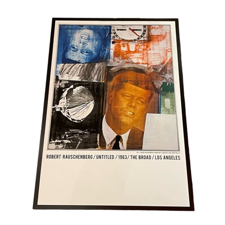 新品 ”THE BROAD” ROBERT RAUSCHENBERG POSTER for The Broad