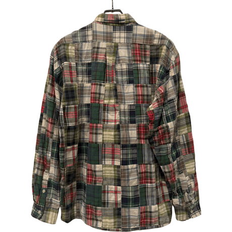 USED POLO RALPH LAUREN BUTTON DOWN PATCHWORK SHIRTS