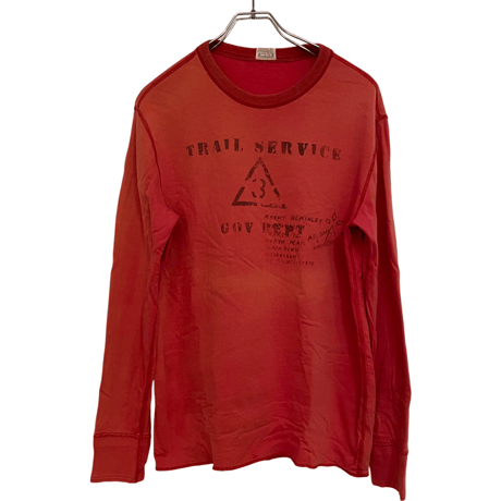 USED   DOUBLE RL L/S TSHIRTS "double face"