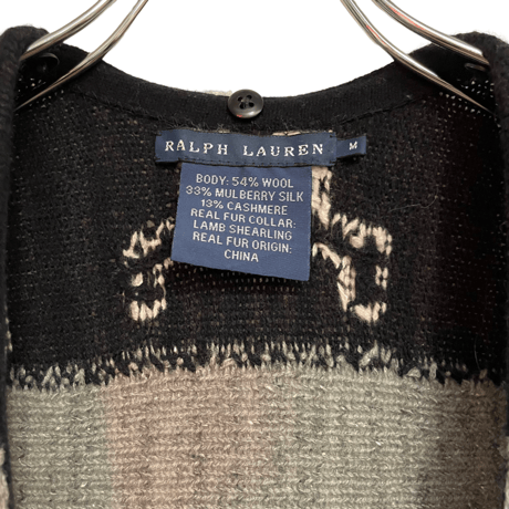 USED Ralph Lauren   COLLECTION KNIT VEST