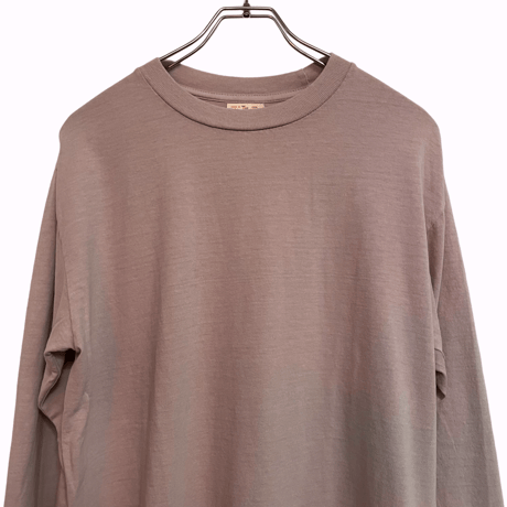 新品 LINUS GOLD ”TSP”  L/S TUBLAR TSHIRTS”BLUSH” MADE IN USA