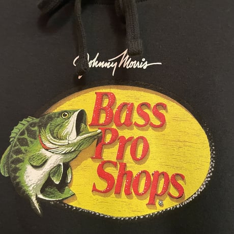 新品　BASS PRO SHOP HOODIE BLACK