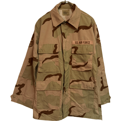 USED US AIRFORCE DESERT CAMO RIPSTOP SHIRTS
