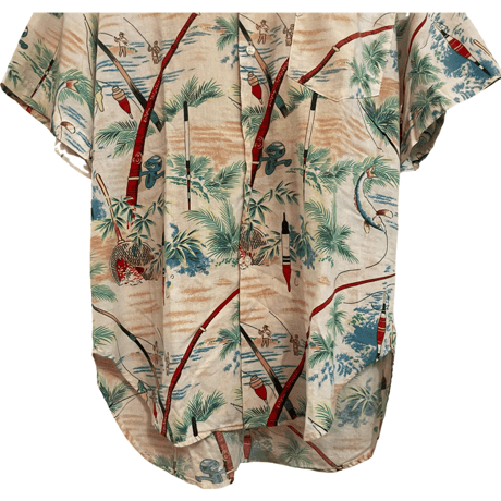 USED 80s Ralph Lauren HAWAIIAN SHIRTS MADE IN USA