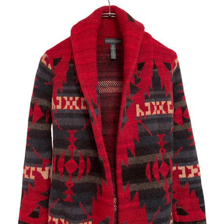 USED RALPH LAURE"LAUREN" BEACON CARDIGAN